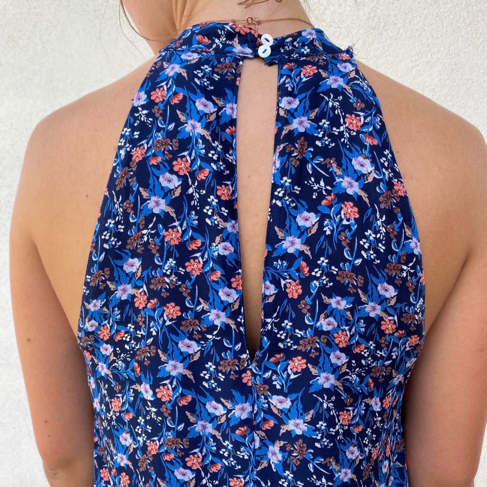 Floral Forever 21 Halter Sundress - Picture 5 of 5